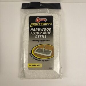 Quickie Professional Hardwood Floor Mop Refill Soft Terry Cloth 0774 NEW